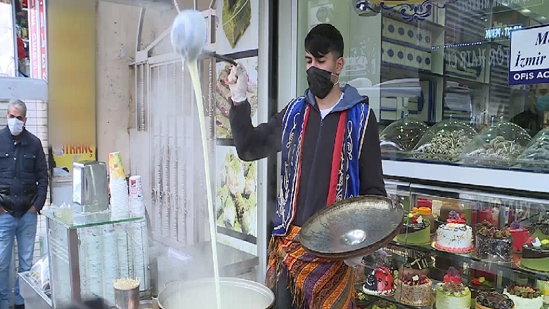 رونق بازار سحلب در دیاربَکر